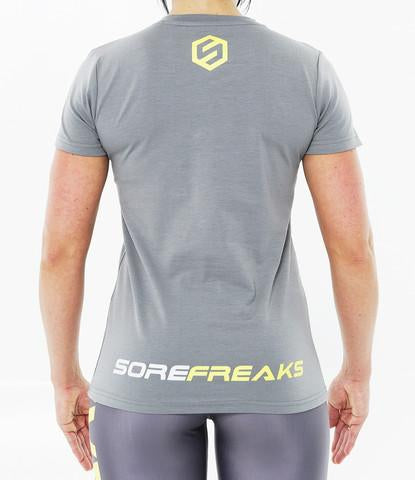 WOMENS SPLASH LOGO V-NECK TEE - Image 5