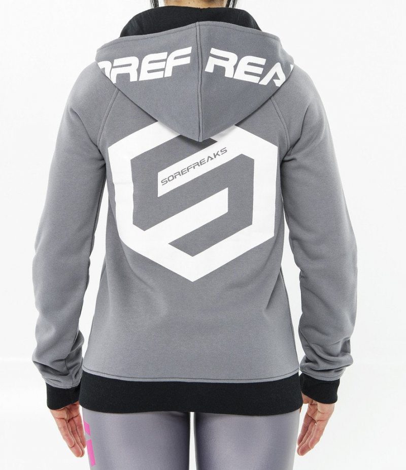 WOMENS ZIPPER HOODIE - Image 2