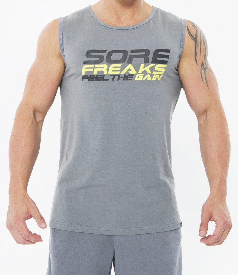 MENS CLASSIC FEEL THE GAIN SLEEVELESS - Image 2